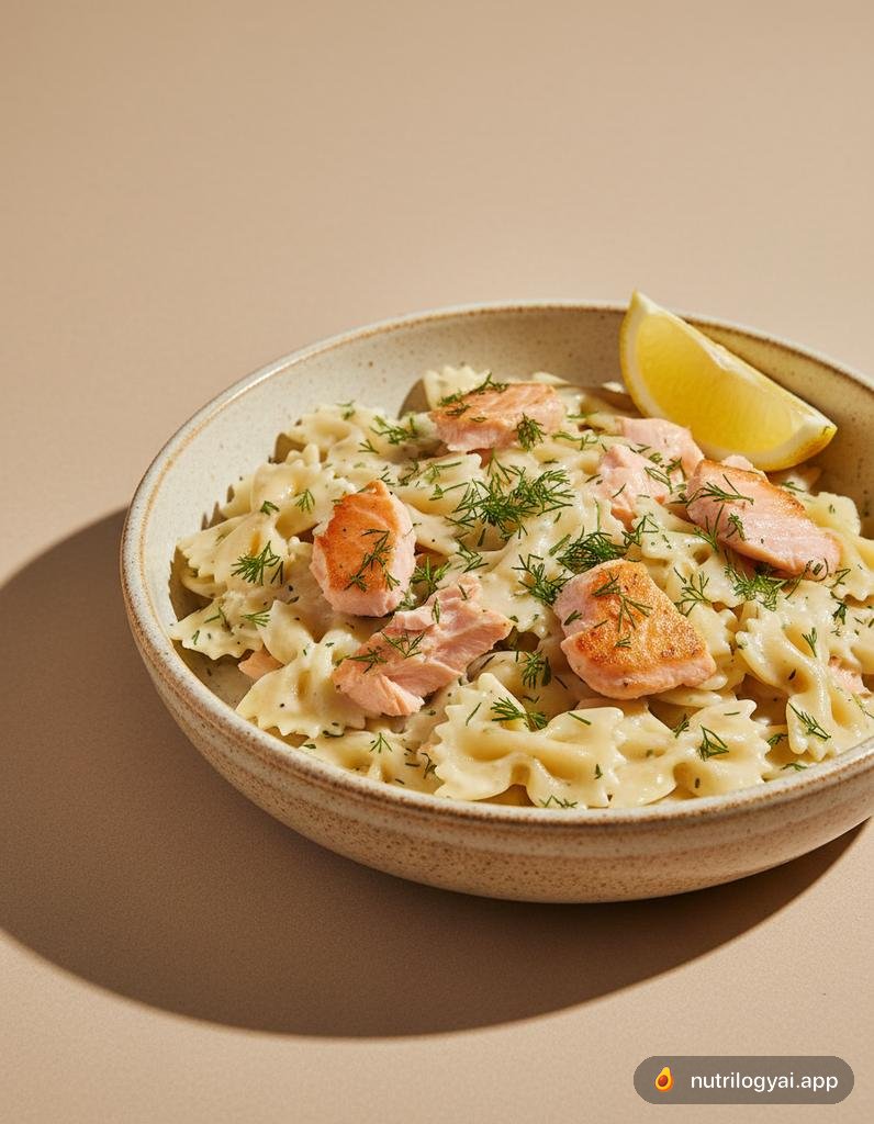 Farfalle with Salmon