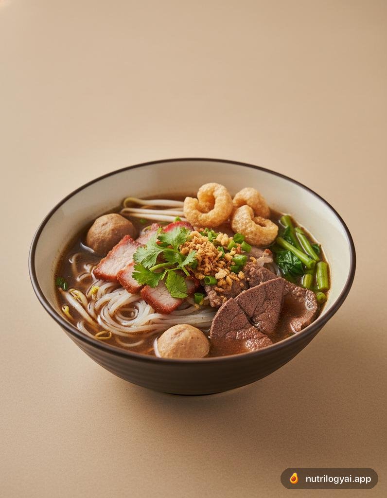 Kuay Teaw Reua (Thai Boat Noodles)