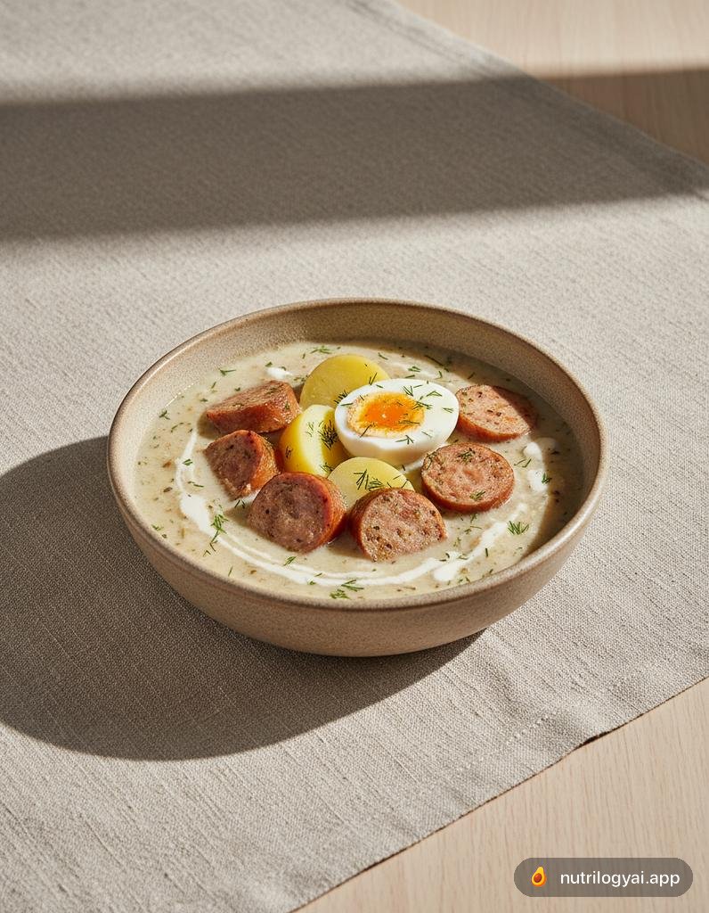 Zurek (Polish Sour Rye Soup)