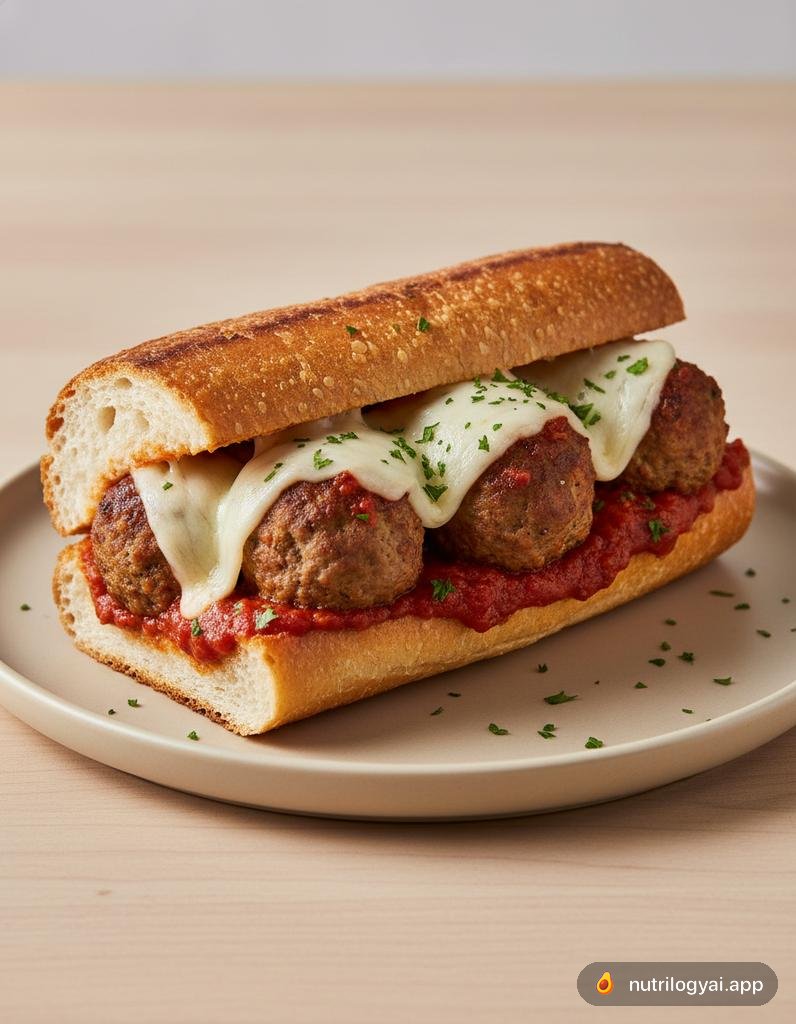 Sub di polpette di tacchino