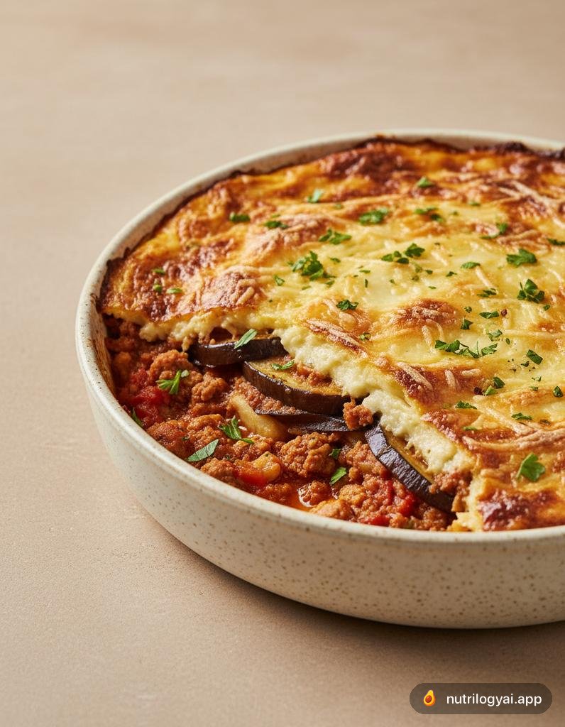 Moussaka à la dinde