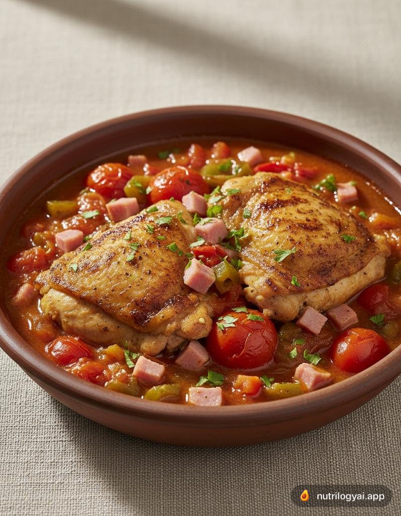 Poulet Basquaise