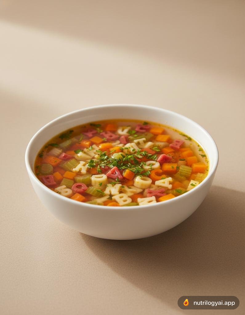 Buchstabensuppe