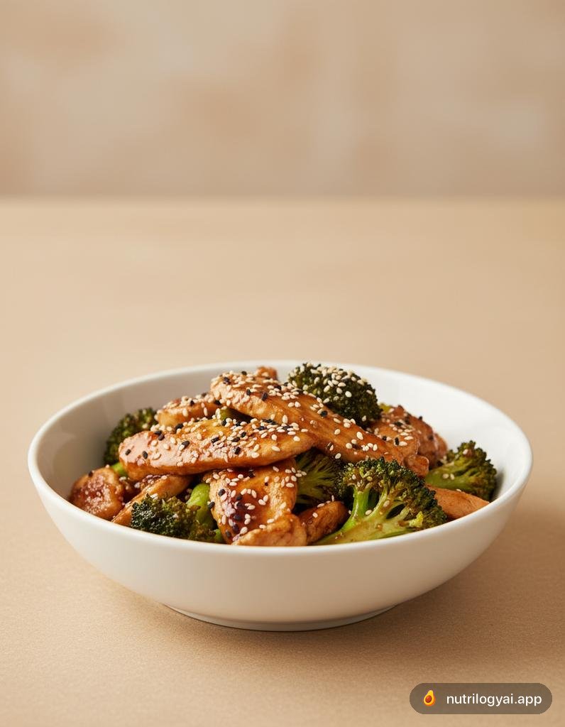 Курица с брокколи