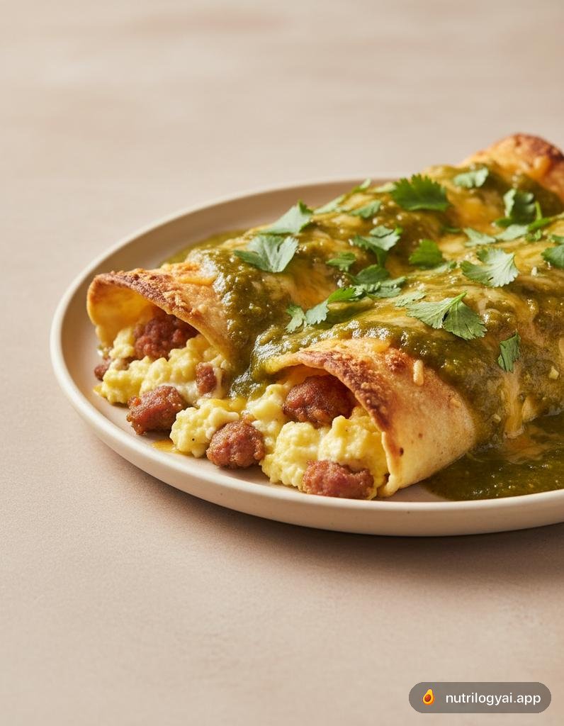 Enchiladas de café da manhã