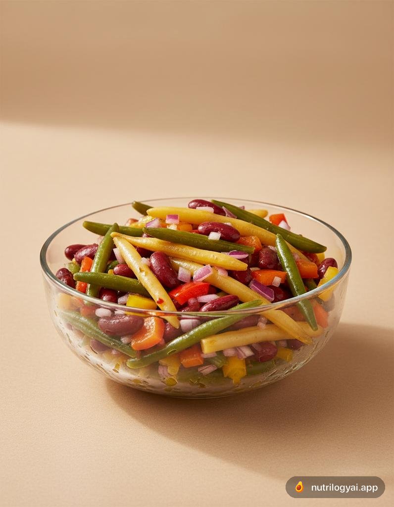Salade de trois haricots