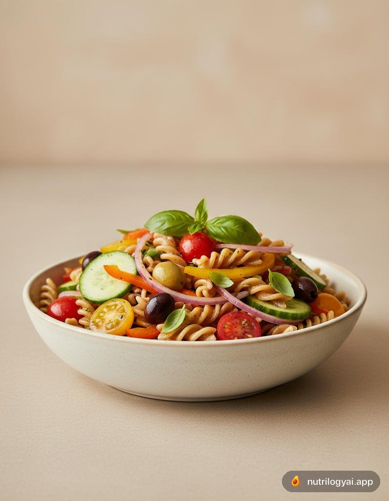Brown Rice Pasta Salad