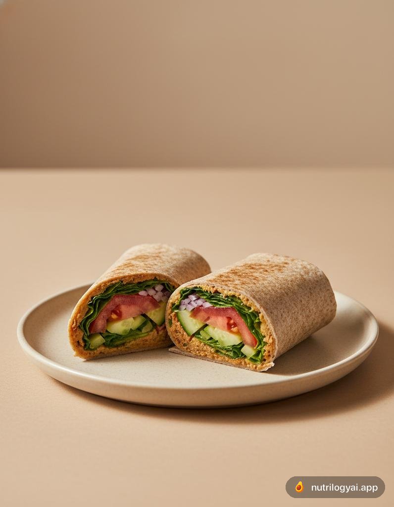 Wrap au Baba Ganoush