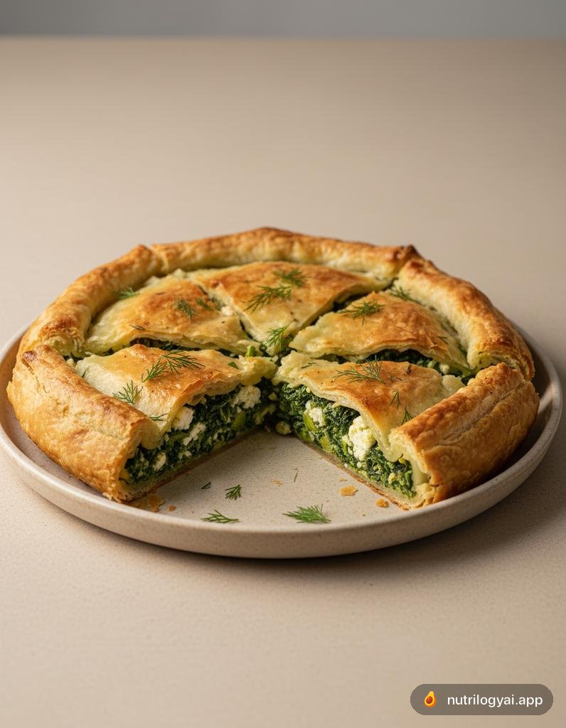 Spanakopita Végane