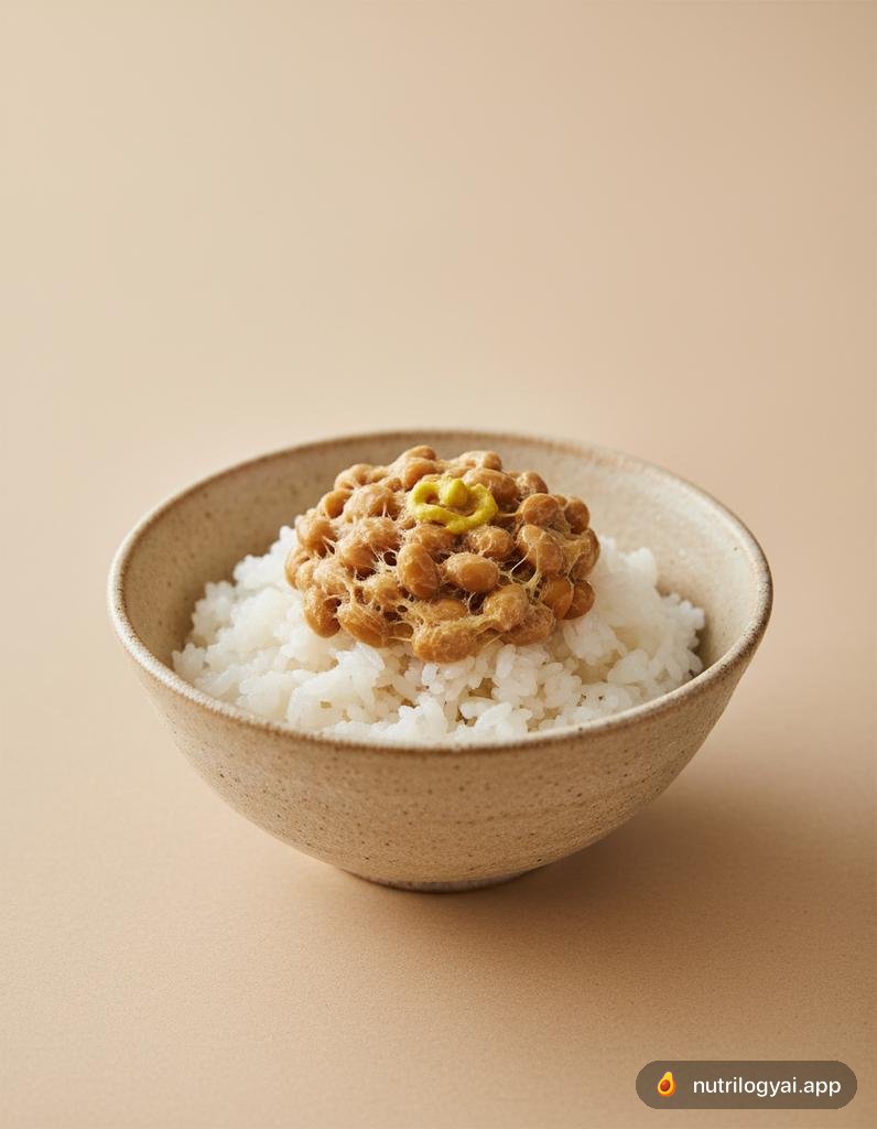 Natto mit Reis