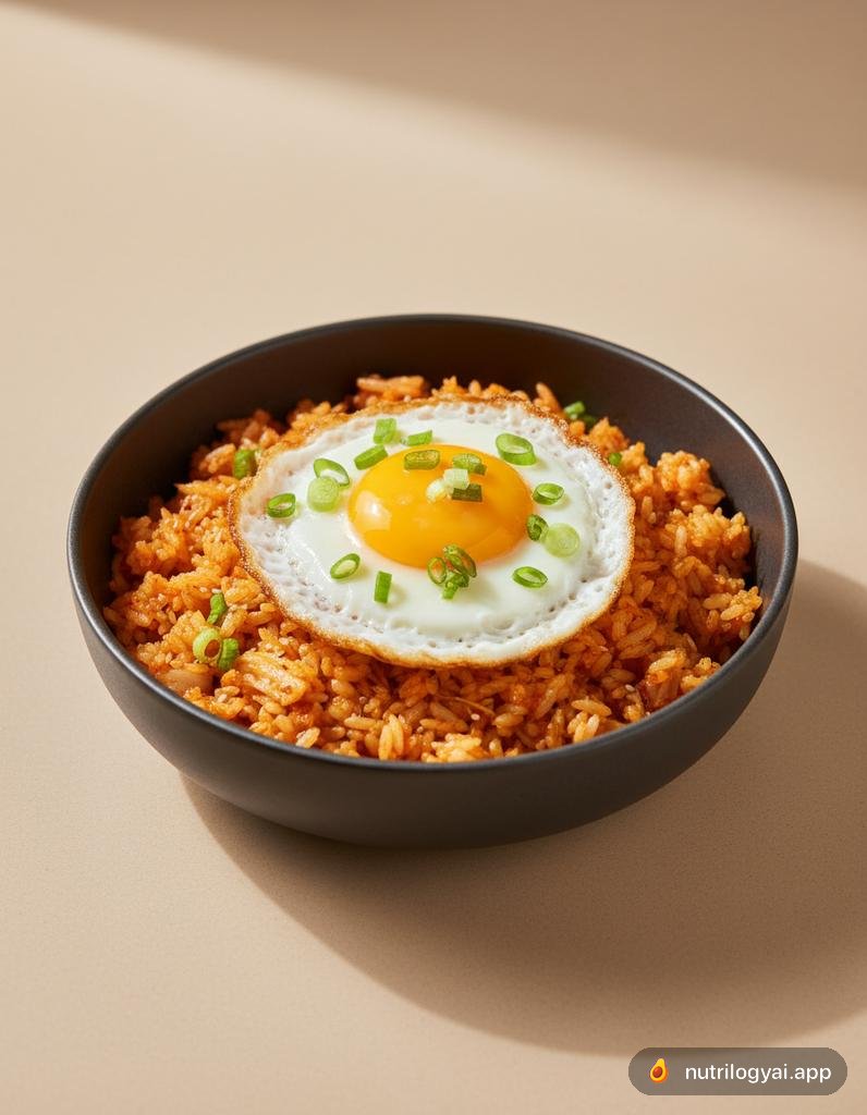 Kimchi Bokkeumbap (Gebratener Reis mit Kimchi)