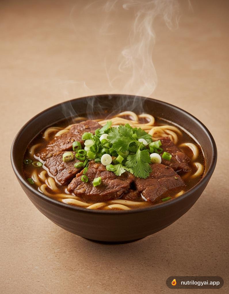 Rindfleisch-Nudelsuppe