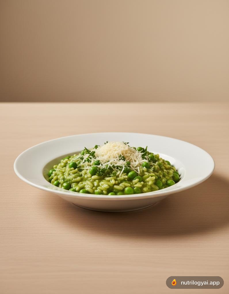 Erbsenrisotto