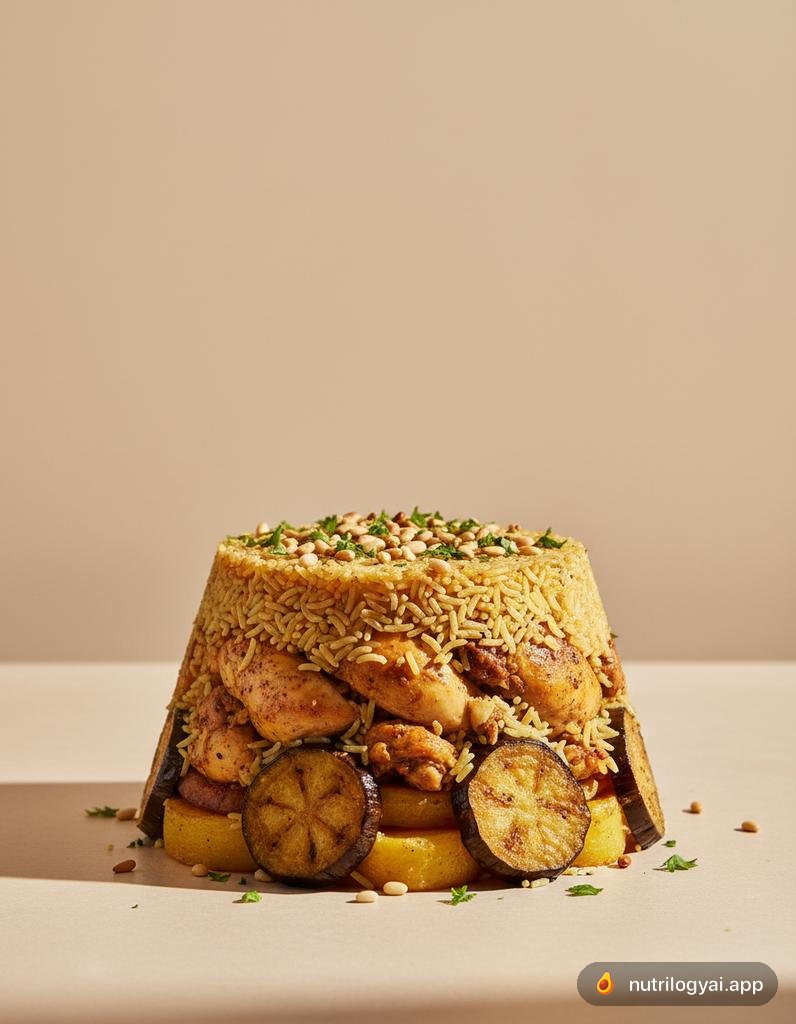 Maqlouba au poulet