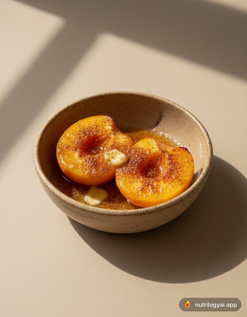 Pesche al forno