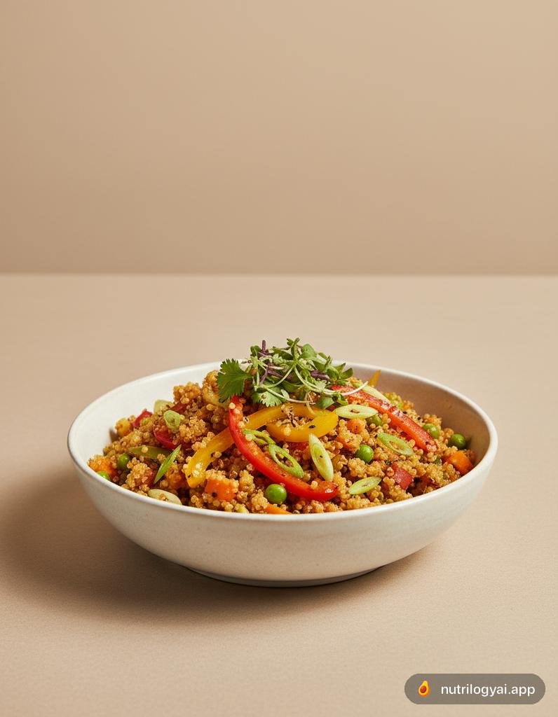Vegetable Fried Quinoa