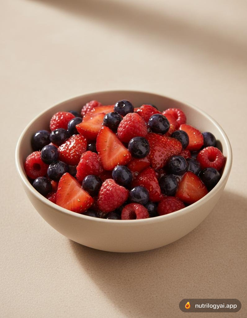 Composta di frutti di bosco misti