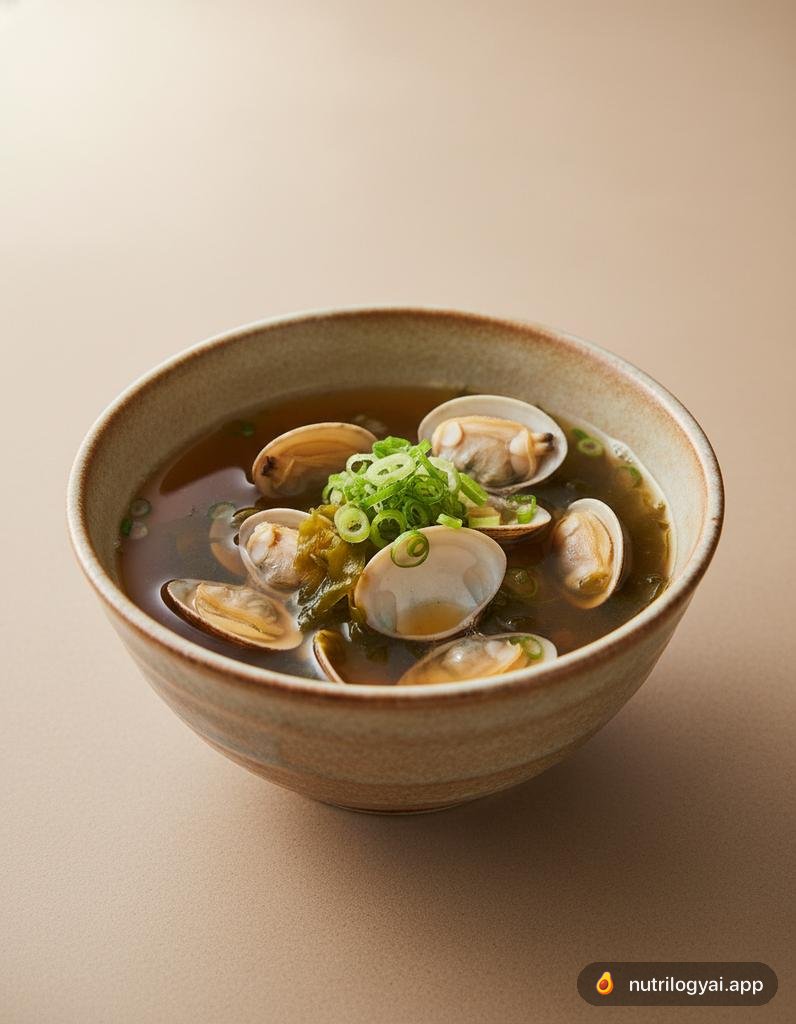 Zuppa Miso con Vongole