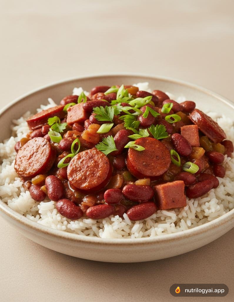 Красная фасоль с рисом