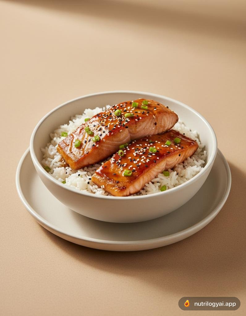 Lachs Teriyaki