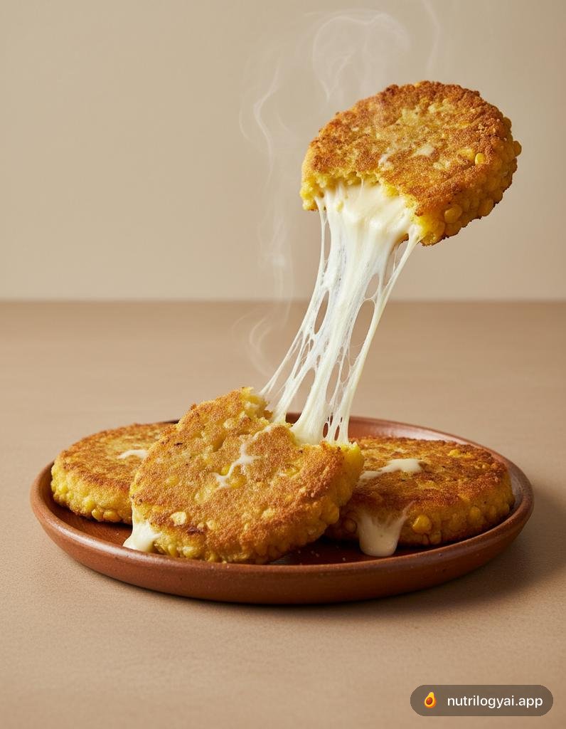 芝士玉米饼 (Arepas con Queso)