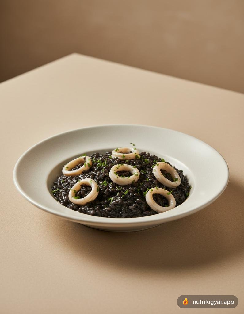 Risotto al Nero di Seppia