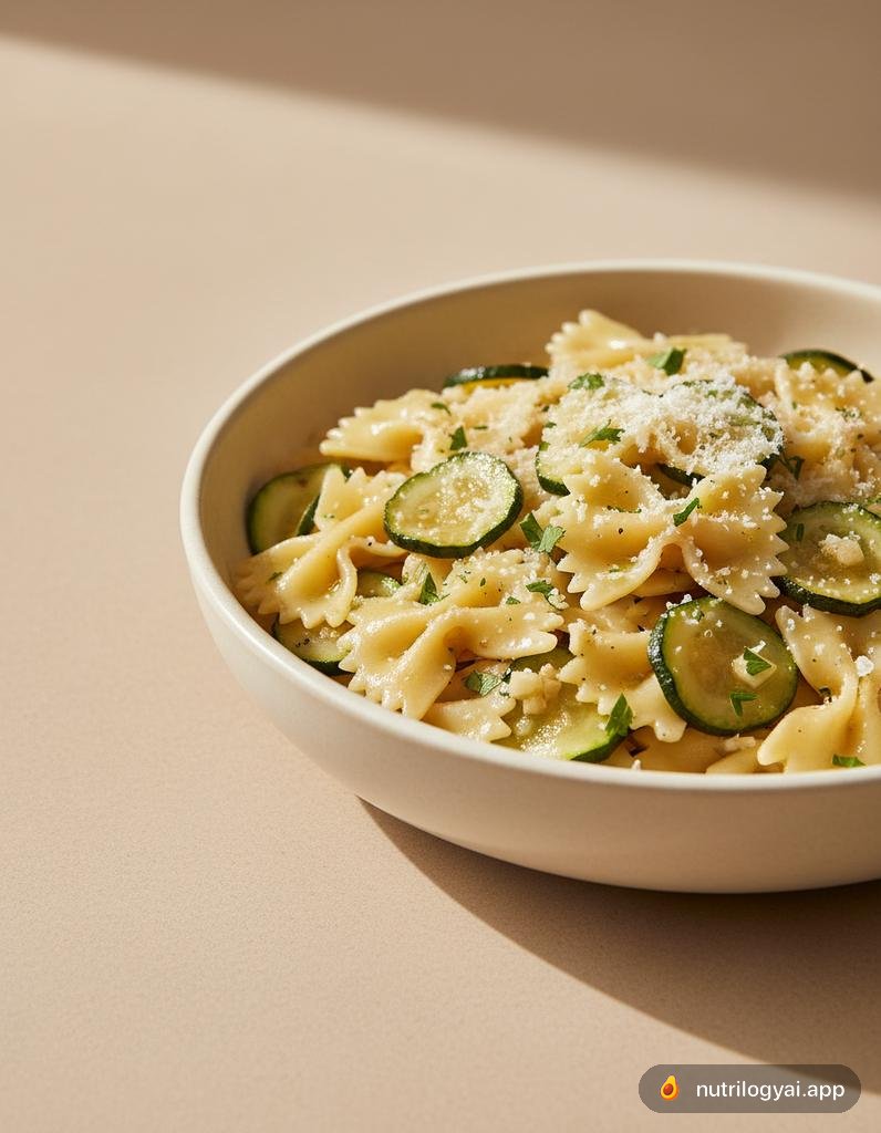Farfalle with Zucchini