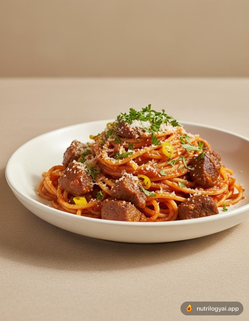 Tallarines Rojos (Peruvian Red Spaghetti)