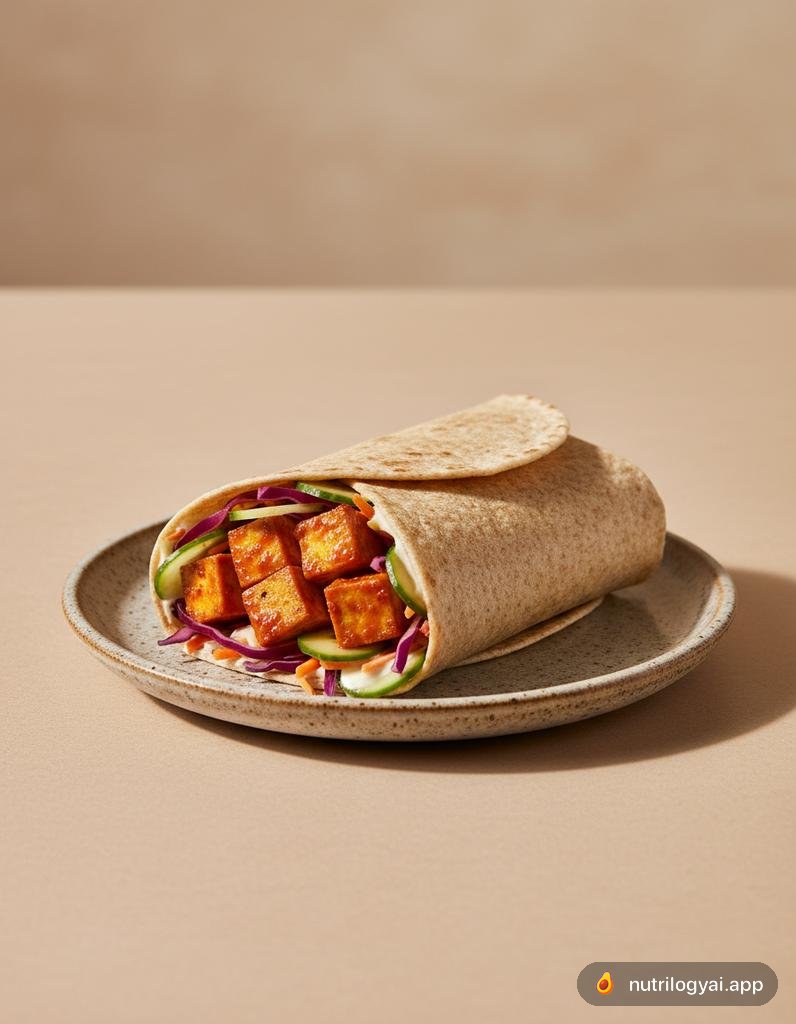 Sriracha Tofu Wrap