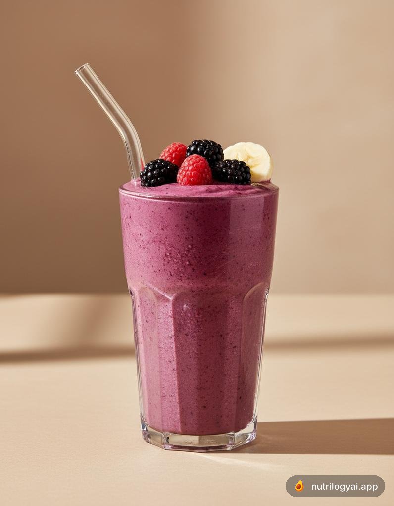 Mandelmilch-Smoothie