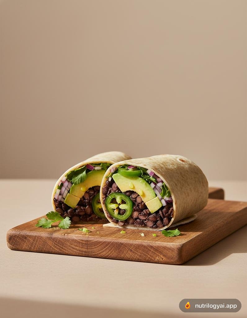 Jalapeno Lime Bean Wrap