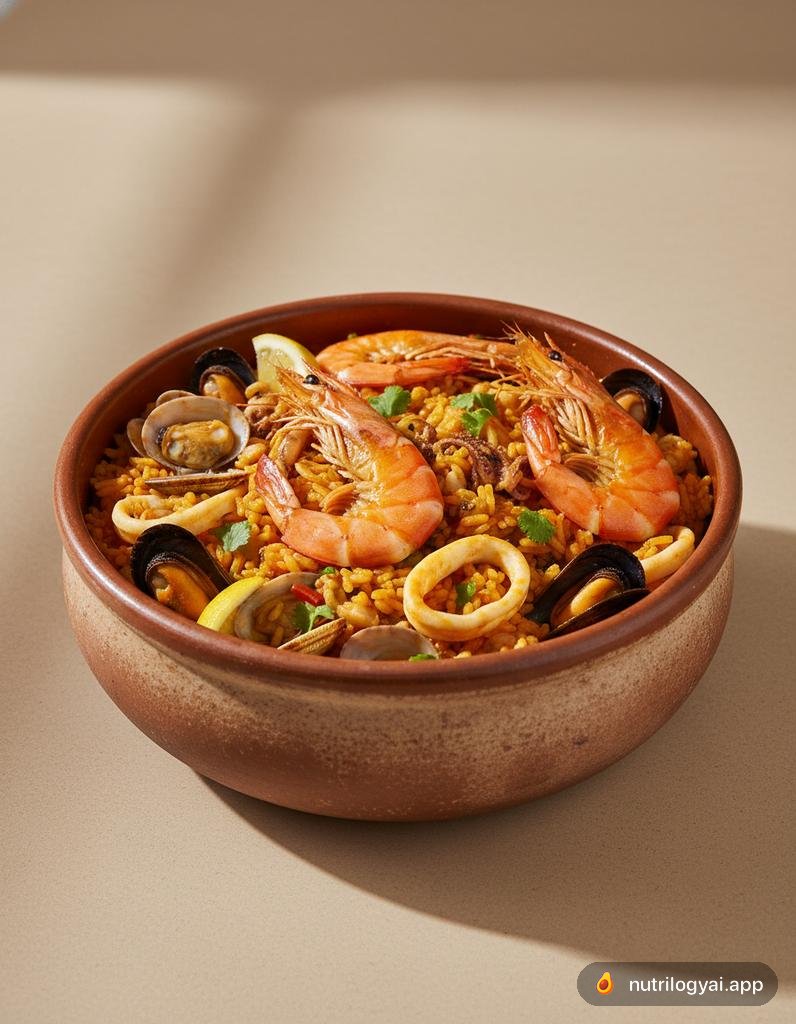 Riso ai frutti di mare (Arroz de Marisco)