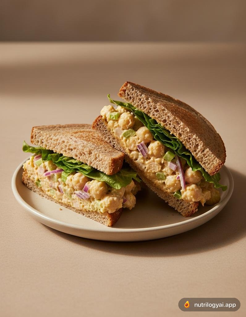 Vegan Chicken Salad Sandwich