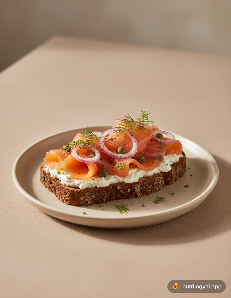 Smoked Salmon Smørrebrød