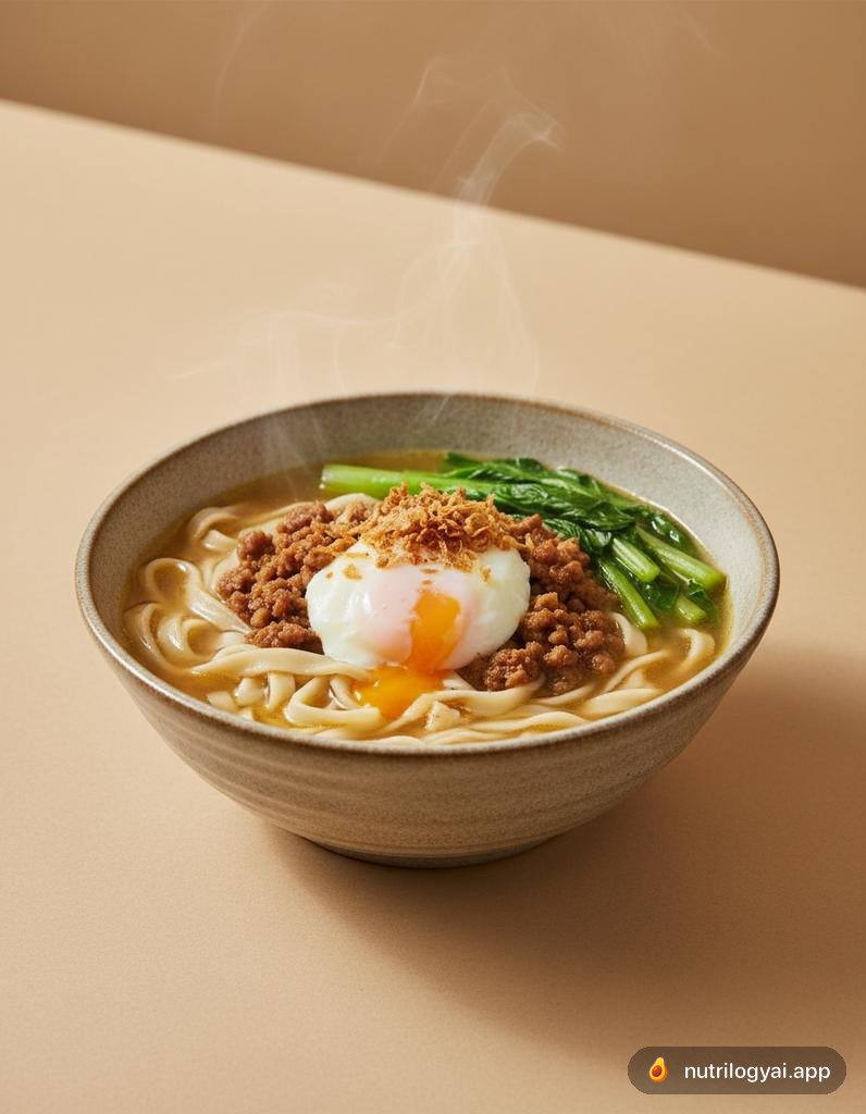Ban Mian (Handmade Noodle Soup)