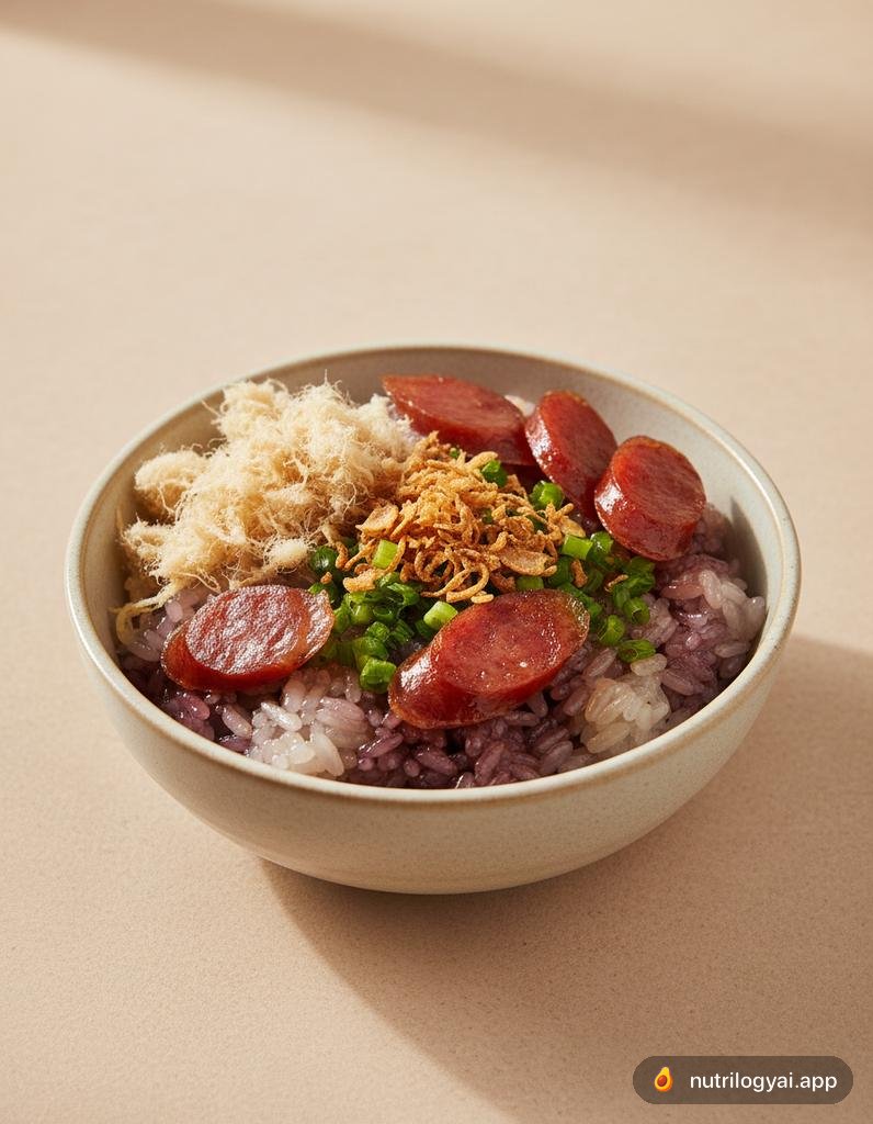 Xoi (Vietnamesischer herzhafter Klebreis)