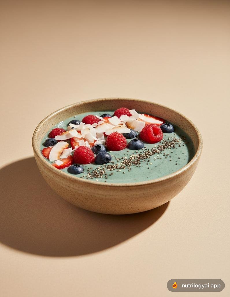 Bowl ze spiruliną