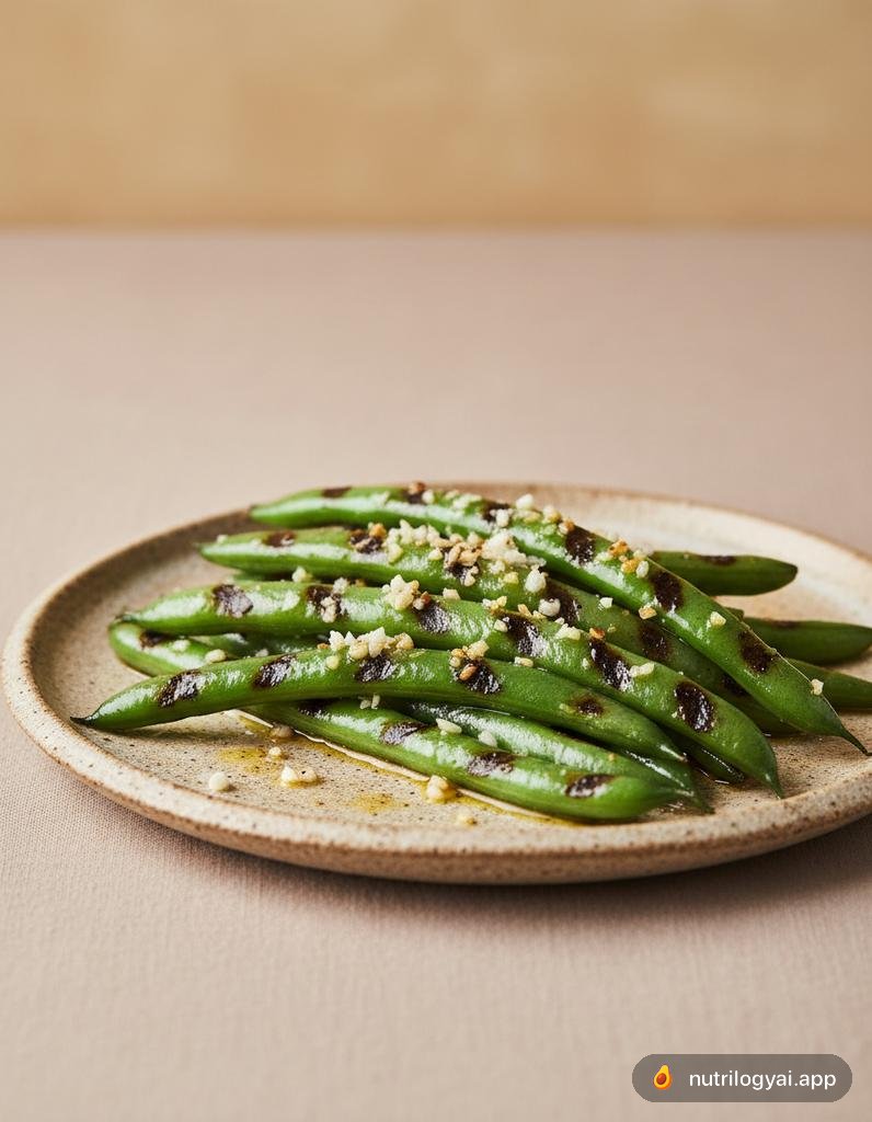 Grilled Green Beans