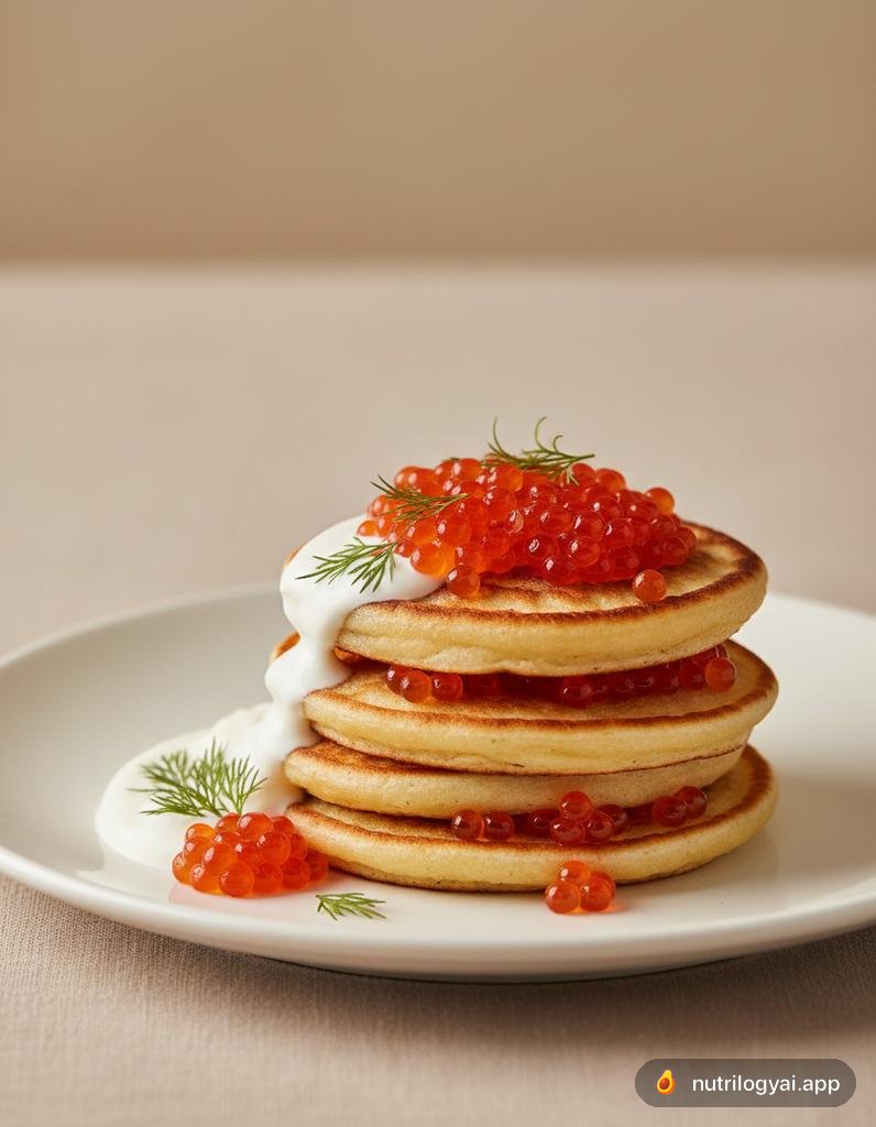 Blini with Caviar