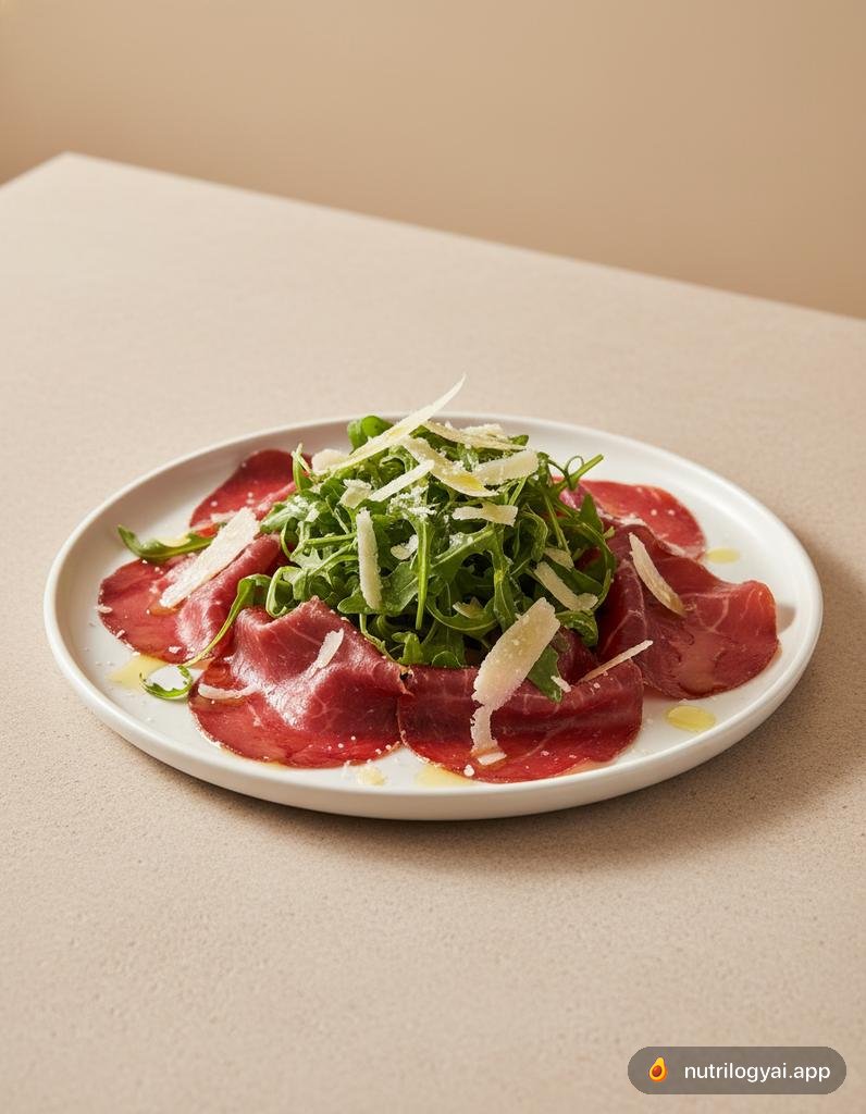 Bresaola with Arugula and Parmesan