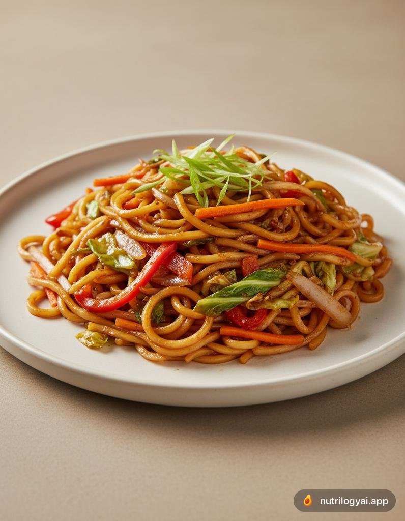 Gemüse-Chow-Mein