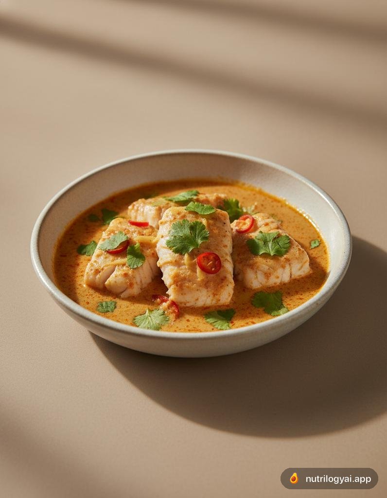 Pescado con Coco (Fish with Coconut Sauce)