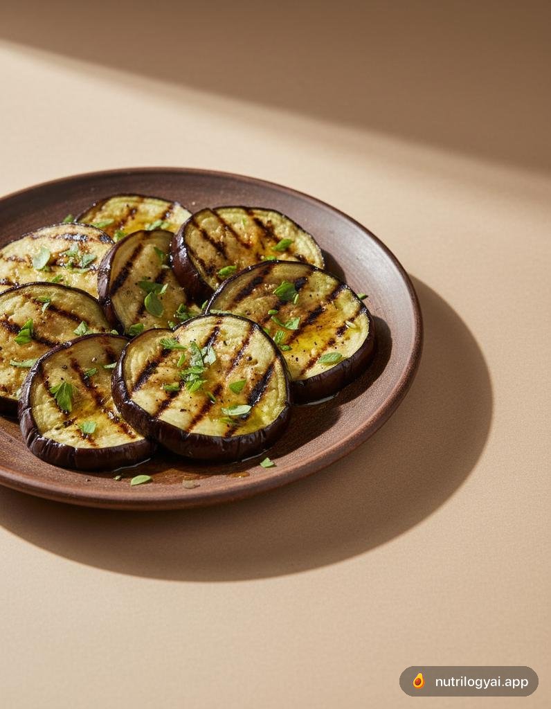 Gegrillte Aubergine