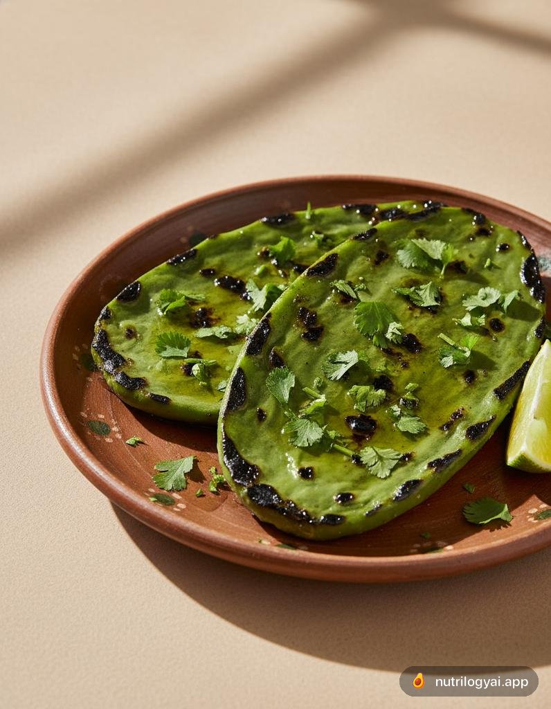 Grilled Nopales