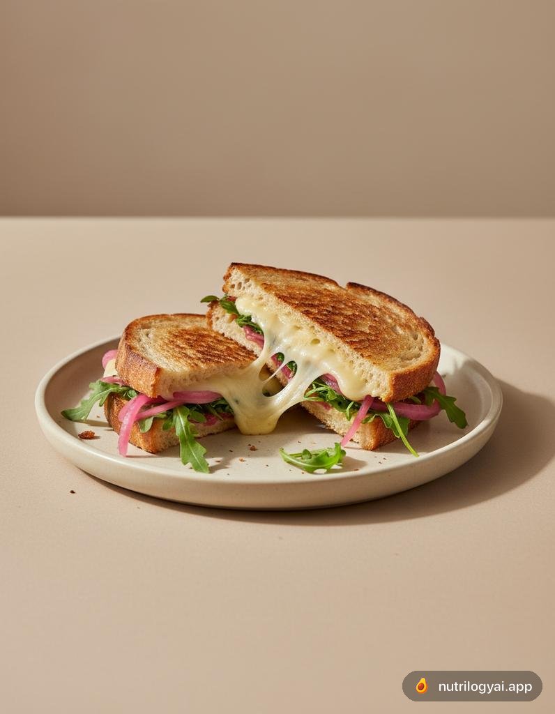 Pickled Red Onion Panini