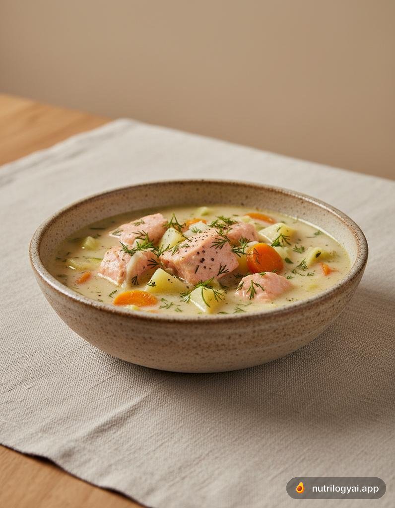 Lohikeitto (Finnish Salmon Soup)