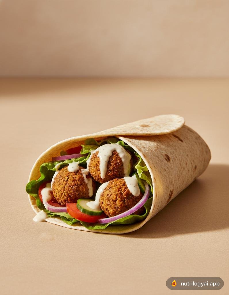 Lentil Kofta Wrap
