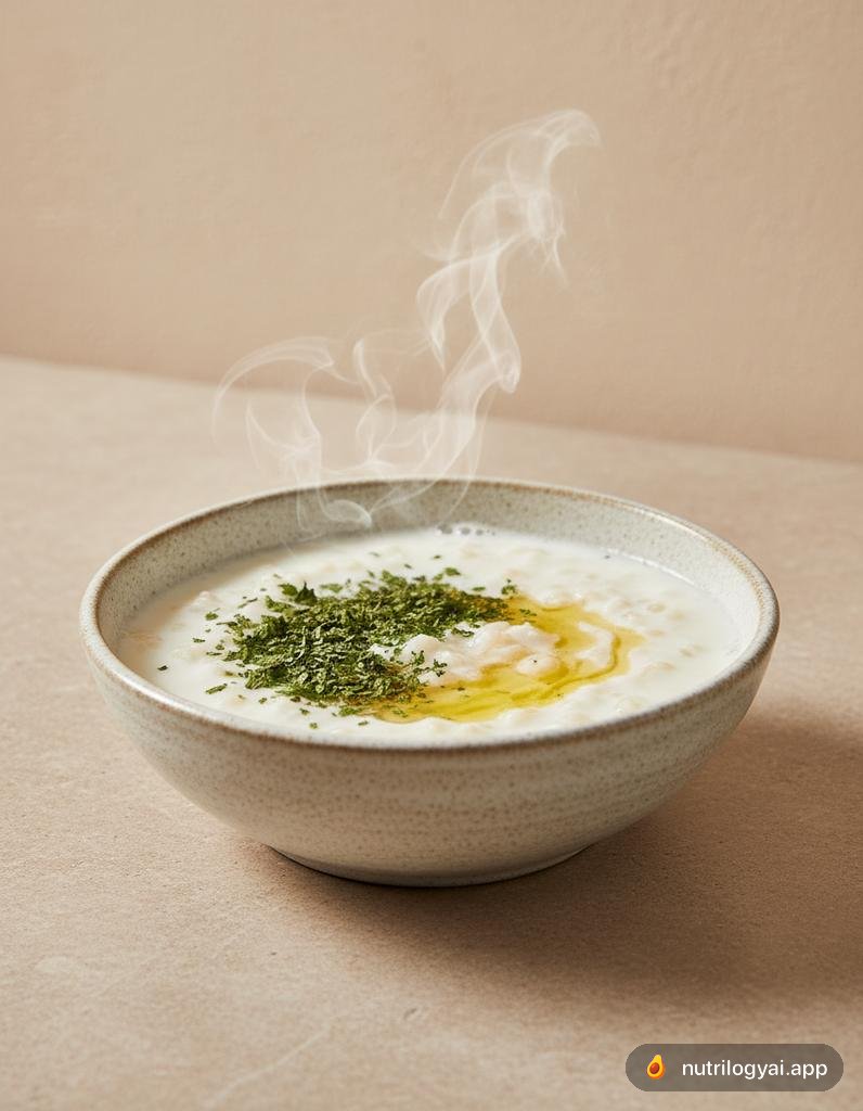 Zuppa Yayla (Zuppa di yogurt e riso)