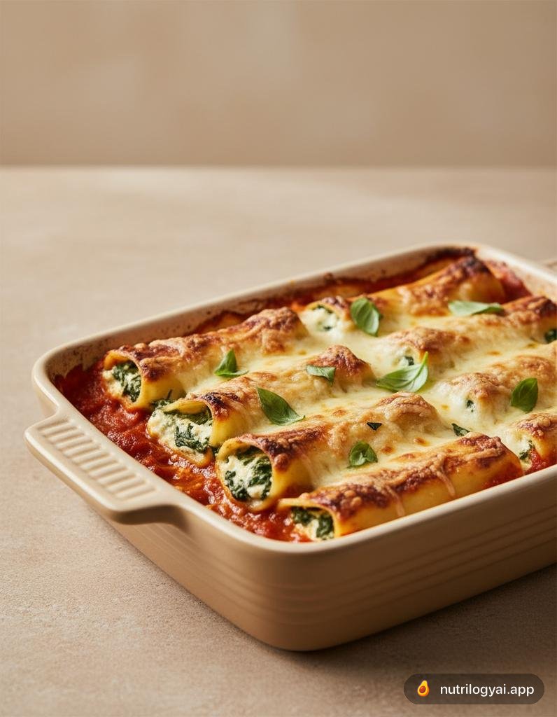 Spinach Cannelloni
