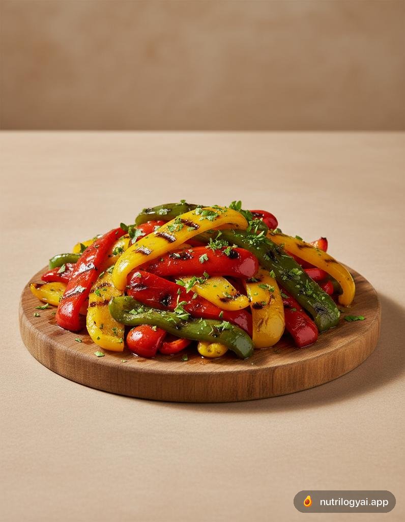 Gegrillte Paprika